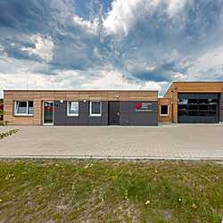 Neubau einer Modulbau-Rettungswache in Südwinsen