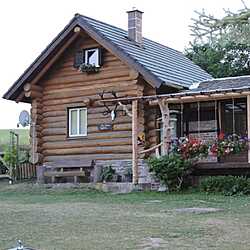 Solling Blockhaus im Rumohrtal