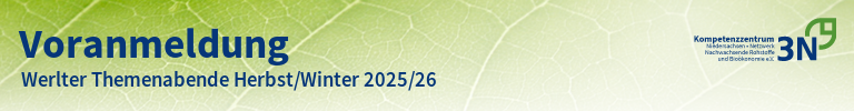 3N-Newsletter Werlter Themenabende Herbst/Winter 2025/26