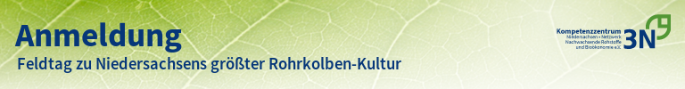 3N-Newsletter Feldtag zu Niedersachsens größter Rohrkolben-Kultur