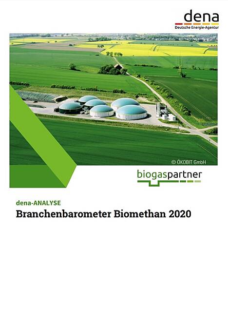 dena-ANALYSE: Branchenbarometer Biomethan 2021