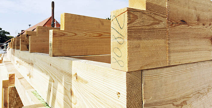 Für Beratungsleistungen und Unternehmensinitiativen zum klimafreundlichen Holzbau stellt das BMEL Fördermittel aus dem Konjunkturpaket bereit.