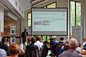 Professor Wetter (FH Münster) fasst in seinem Vortrag die Aktivitäten und Ergebnisse des Projekts 