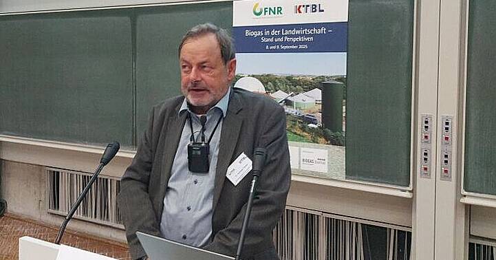 „Biogas soll seine Potenziale für die Energieversorgung voll ausspielen können“, so Dr. Andreas Täuber vom BMLEH.