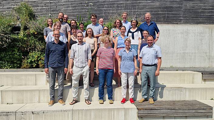 Gruppenfoto in der Jade Hochschule