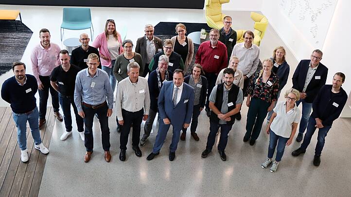 Die Teilnehmerinnen und Teilnehmer des Workshops in Geeste