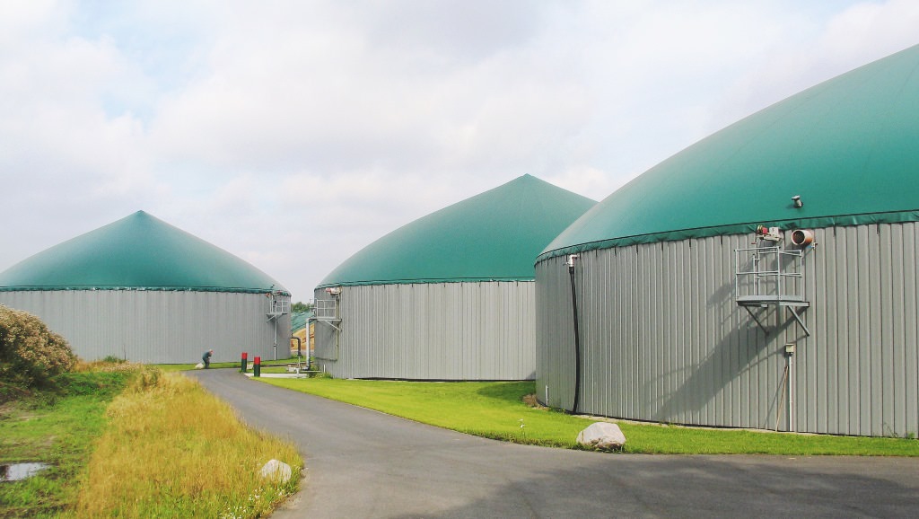 Ansicht Biogasanlage Bahlmann Naturstrom